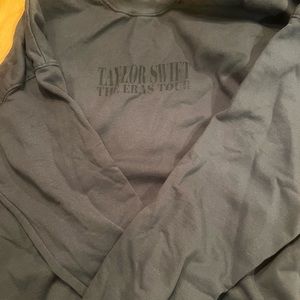 Taylor swift eras tour blue crew neck